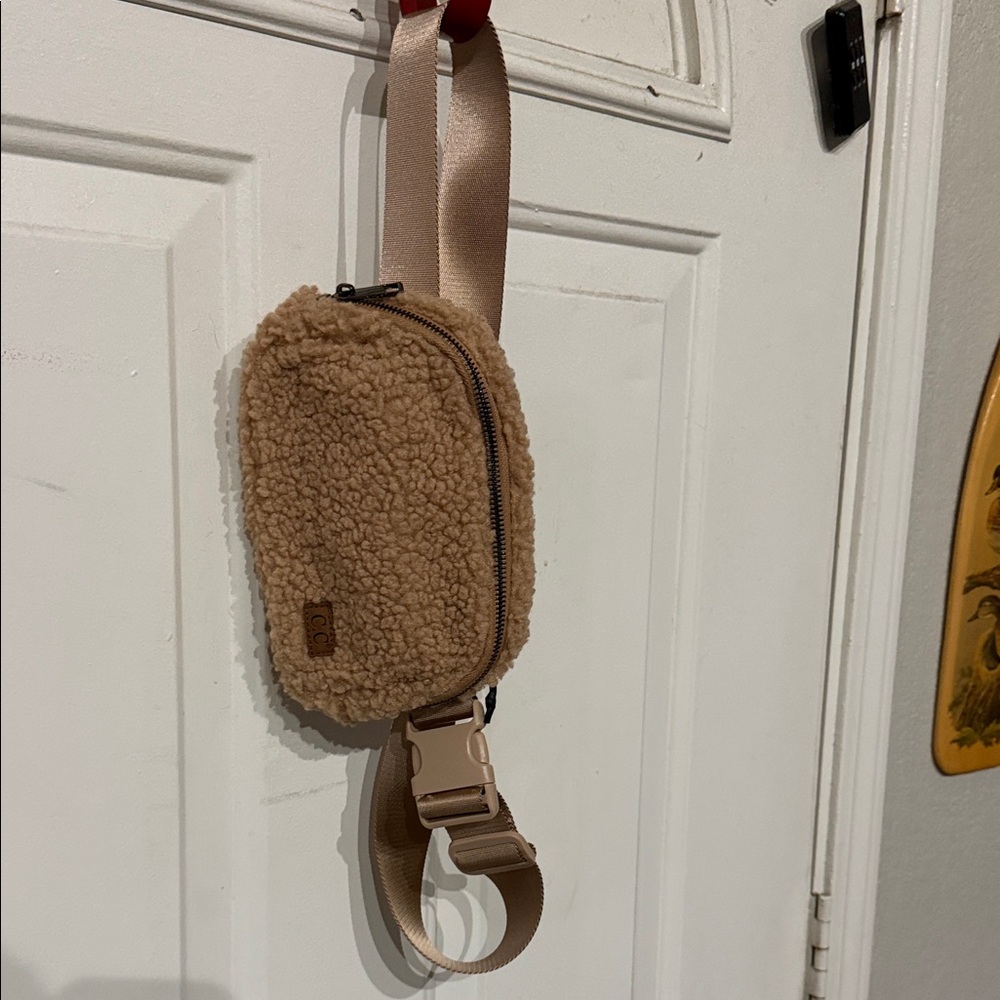 C.C Tan Crossbody Bag